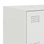 Aparador de acero blanco 67x39x73 cm de vidaXL, Aparadores - Ref: Foro24-841654, Precio: 94,78 €, Descuento: %