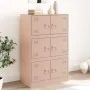 Rosa Stahlschrank 67x39x107 cm von vidaXL, Sideboards - Ref: Foro24-841656, Preis: 130,74 €, Rabatt: %