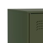 Olivgrüner Stahlschrank 67x39x73 cm von vidaXL, Sideboards - Ref: Foro24-841677, Preis: 105,91 €, Rabatt: %