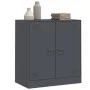 Aparador de acero antracita 67x39x73 cm de vidaXL, Aparadores - Ref: Foro24-841675, Precio: 93,27 €, Descuento: %