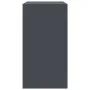 Aparador de acero antracita 67x39x73 cm de vidaXL, Aparadores - Ref: Foro24-841675, Precio: 93,27 €, Descuento: %