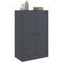 Aparador de acero antracita 67x39x107 cm de vidaXL, Aparadores - Ref: Foro24-841663, Precio: 125,99 €, Descuento: %