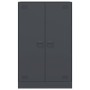 Aparador de acero antracita 67x39x107 cm de vidaXL, Aparadores - Ref: Foro24-841663, Precio: 125,99 €, Descuento: %