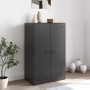 Aparador de acero negro 67x39x107 cm by vidaXL, Sideboards - Ref: Foro24-841661, Price: 131,30 €, Discount: %
