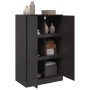 Aparador de acero negro 67x39x107 cm by vidaXL, Sideboards - Ref: Foro24-841661, Price: 131,30 €, Discount: %