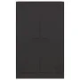 Aparador de acero negro 67x39x107 cm by vidaXL, Sideboards - Ref: Foro24-841661, Price: 129,86 €, Discount: %
