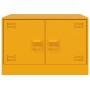 Mesa de centro de acero amarillo mostaza 67x50x44 cm von vidaXL, Couchtisch - Ref: Foro24-841730, Preis: 79,41 €, Rabatt: %