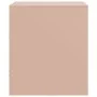 Mesita de noche acero rosa 34,5x39x44 cm von vidaXL, Nachttische - Ref: Foro24-841753, Preis: 53,87 €, Rabatt: %