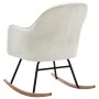 Silla mecedora de terciopelo blanco crema de vidaXL, Mecedoras - Ref: Foro24-289901, Precio: 174,09 €, Descuento: %
