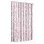Cortina antimoscas chenilla gris plateado y rosa 118x220 cm by vidaXL, Mosquito nets for windows - Ref: Foro24-4004886, Price...