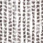 Fliegengitter-Vorhang aus Chenille in Beige und Weiß 118x220 cm von vidaXL, Moskitonetze für Fenster - Ref: Foro24-4004892, P...