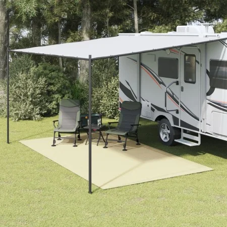 Cremefarbener Zeltteppich 4,5x2,5 m von vidaXL, Zeltzubehör - Ref: Foro24-4008499, Preis: 38,19 €, Rabatt: %