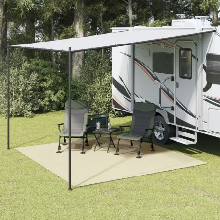 Alfombra de tienda de campaña crema 3x3 m by vidaXL, Tent Accessories - Ref: Foro24-4008503, Price: 30,27 €, Discount: %