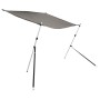 Verlängerungs-T-Top-Markise-Set in Grau, 170x170x(113-182,5) cm. von vidaXL, Aufbewahrungsabdeckungen für Boote - Ref: Foro24...