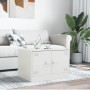 Weißer Stahltisch 67x50x44 cm von vidaXL, Couchtisch - Ref: Foro24-841732, Preis: 70,68 €, Rabatt: %