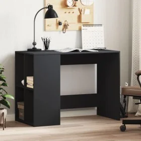 Schwarzer Schreibtisch aus Holzwerkstoff 102x50x75 cm von vidaXL, Schreibtische - Ref: Foro24-840542, Preis: 75,49 €, Rabatt: %