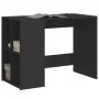 Schwarzer Schreibtisch aus Holzwerkstoff 102x50x75 cm von vidaXL, Schreibtische - Ref: Foro24-840542, Preis: 75,46 €, Rabatt: %
