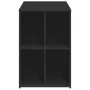 Schwarzer Schreibtisch aus Holzwerkstoff 102x50x75 cm von vidaXL, Schreibtische - Ref: Foro24-840542, Preis: 75,46 €, Rabatt: %
