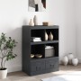 Aparador de acero gris antracita 67x39x95 cm de vidaXL, Aparadores - Ref: Foro24-841801, Precio: 108,75 €, Descuento: %
