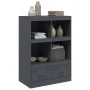 Aparador de acero gris antracita 67x39x95 cm by vidaXL, Sideboards - Ref: Foro24-841801, Price: 107,73 €, Discount: %