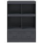 Aparador de acero gris antracita 67x39x95 cm de vidaXL, Aparadores - Ref: Foro24-841801, Precio: 108,75 €, Descuento: %