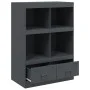 Aparador de acero gris antracita 67x39x95 cm by vidaXL, Sideboards - Ref: Foro24-841801, Price: 107,73 €, Discount: %