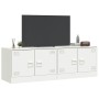 Muebles para TV 2 unidades acero blanco 67x39x44 cm von vidaXL, TV-Möbel - Ref: Foro24-841642, Preis: 109,14 €, Rabatt: %