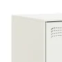 Muebles para TV 2 unidades acero blanco 67x39x44 cm by vidaXL, TV Furniture - Ref: Foro24-841642, Price: 108,09 €, Discount: %