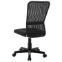Schwarzer Bürostuhl aus Netzstoff, 44 x 52 x 100 cm von vidaXL, Bürostühle - Ref: Foro24-289510, Preis: 74,78 €, Rabatt: %