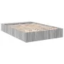 Sonoma gray engineered wood bed frame 140x200 cm by vidaXL, Beds and slatted bases - Ref: Foro24-3280571, Price: 170,89 €, Di...