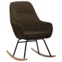 Schaukelstuhl aus braunem Stoff von vidaXL, Schaukelstühle - Ref: Foro24-289540, Preis: 178,80 €, Rabatt: %