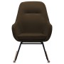 Schaukelstuhl aus braunem Stoff von vidaXL, Schaukelstühle - Ref: Foro24-289540, Preis: 181,37 €, Rabatt: %