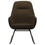Schaukelstuhl aus braunem Stoff von vidaXL, Schaukelstühle - Ref: Foro24-289540, Preis: 178,80 €, Rabatt: %