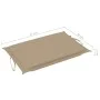 Garden lounger with table and cushion in solid acacia wood by vidaXL, Loungers - Ref: Foro24-3061590, Price: 191,14 €, Discou...
