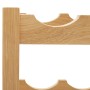 Weinregal für 6 Flaschen aus massivem Eichenholz 37x21x21 cm von vidaXL, Weinregale - Ref: Foro24-289201, Preis: 44,94 €, Rab...