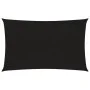 Rectangular sail awning HDPE black 160 g/m² 6x8 m by vidaXL, Umbrellas - Ref: Foro24-311745, Price: 87,11 €, Discount: %