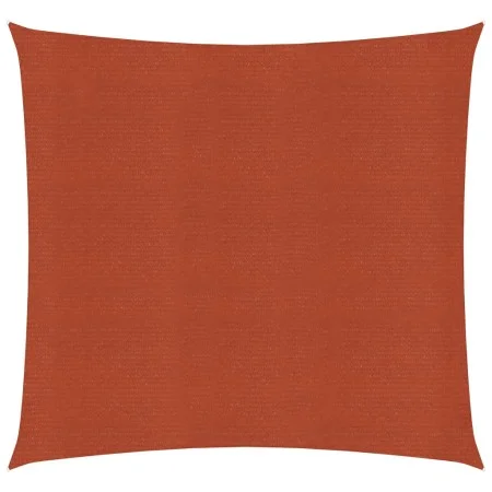 Terracotta HDPE square sail awning 160 g/m² 4.5x4.5 m by vidaXL, Umbrellas - Ref: Foro24-311332, Price: 44,41 €, Discount: %