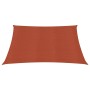 Toldo de vela cuadrado HDPE terracota 160 g/m² 4,5x4,5 m de vidaXL, Sombrillas - Ref: Foro24-311332, Precio: 45,29 €, Descuen...