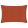Rectangular HDPE terracotta sail awning 160 g/m² 3.5x4.5 m by vidaXL, Umbrellas - Ref: Foro24-311351, Price: 39,23 €, Discoun...