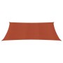 Toldo de vela rectangular HDPE terracota 160 g/m² 3,5x4,5 m de vidaXL, Sombrillas - Ref: Foro24-311351, Precio: 37,99 €, Desc...