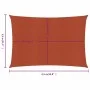 Rectangular HDPE terracotta sail awning 160 g/m² 3.5x4.5 m by vidaXL, Umbrellas - Ref: Foro24-311351, Price: 39,23 €, Discoun...