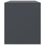 Anthrazitgrauer TV-Schrank aus Stahl, 99 x 39 x 44 cm von vidaXL, TV-Möbel - Ref: Foro24-841735, Preis: 97,56 €, Rabatt: %