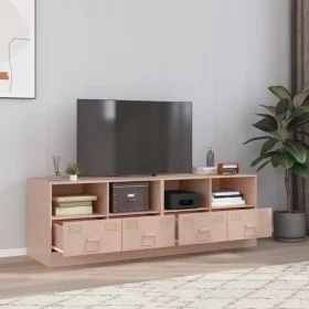 Muebles para TV 2 unidades acero rosa 67x39x44 cm de vidaXL, Muebles TV - Ref: Foro24-841742, Precio: 129,86 €, Descuento: %