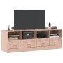 TV-Möbel 2 Einheiten rosa Stahl 67x39x44 cm von vidaXL, TV-Möbel - Ref: Foro24-841742, Preis: 131,14 €, Rabatt: %