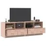 TV-Möbel 2 Einheiten rosa Stahl 67x39x44 cm von vidaXL, TV-Möbel - Ref: Foro24-841742, Preis: 129,86 €, Rabatt: %