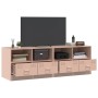 TV-Möbel 2 Einheiten rosa Stahl 67x39x44 cm von vidaXL, TV-Möbel - Ref: Foro24-841742, Preis: 131,14 €, Rabatt: %
