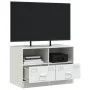 TV-Schrank aus weißem Stahl, 67 x 39 x 44 cm von vidaXL, TV-Möbel - Ref: Foro24-841749, Preis: 72,36 €, Rabatt: %