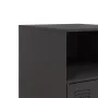 Black steel nightstand 34.5x39x62 cm by vidaXL, Nightstands - Ref: Foro24-841763, Price: 57,40 €, Discount: %