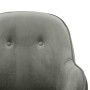 Grauer Samt-Schaukelstuhl von vidaXL, Schaukelstühle - Ref: Foro24-289519, Preis: 130,76 €, Rabatt: %