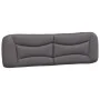 Bed with gray synthetic leather mattress 180x200 cm by vidaXL, Beds and slatted bases - Ref: Foro24-3208741, Price: 450,93 €,...